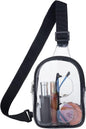 Swing Belt Clear Transparent Sling Chest Bag