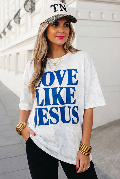 Love Like Jesus White Camo
