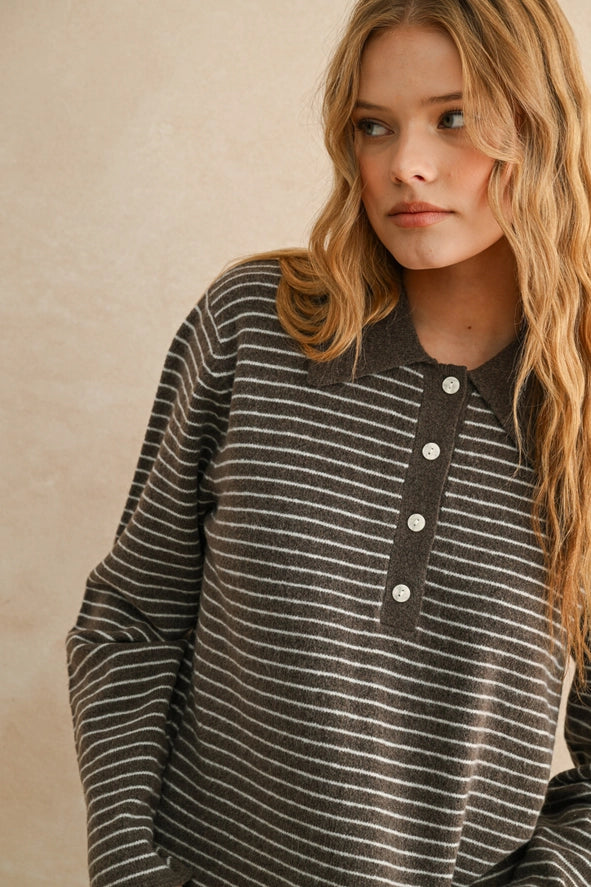 The Riviera Stripe Sweater