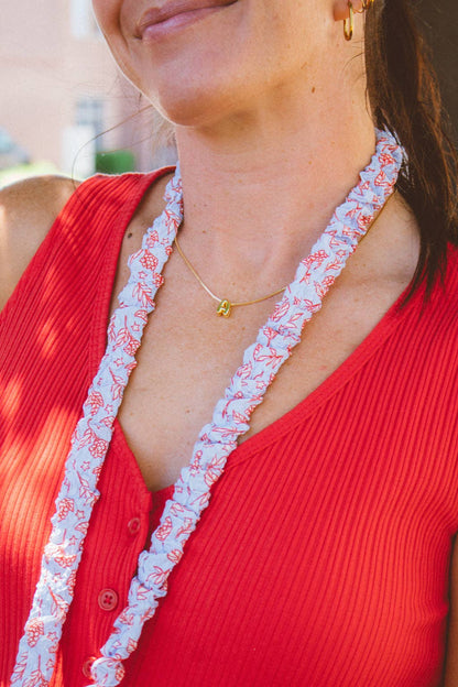 Hydrangea Floral Lanyard