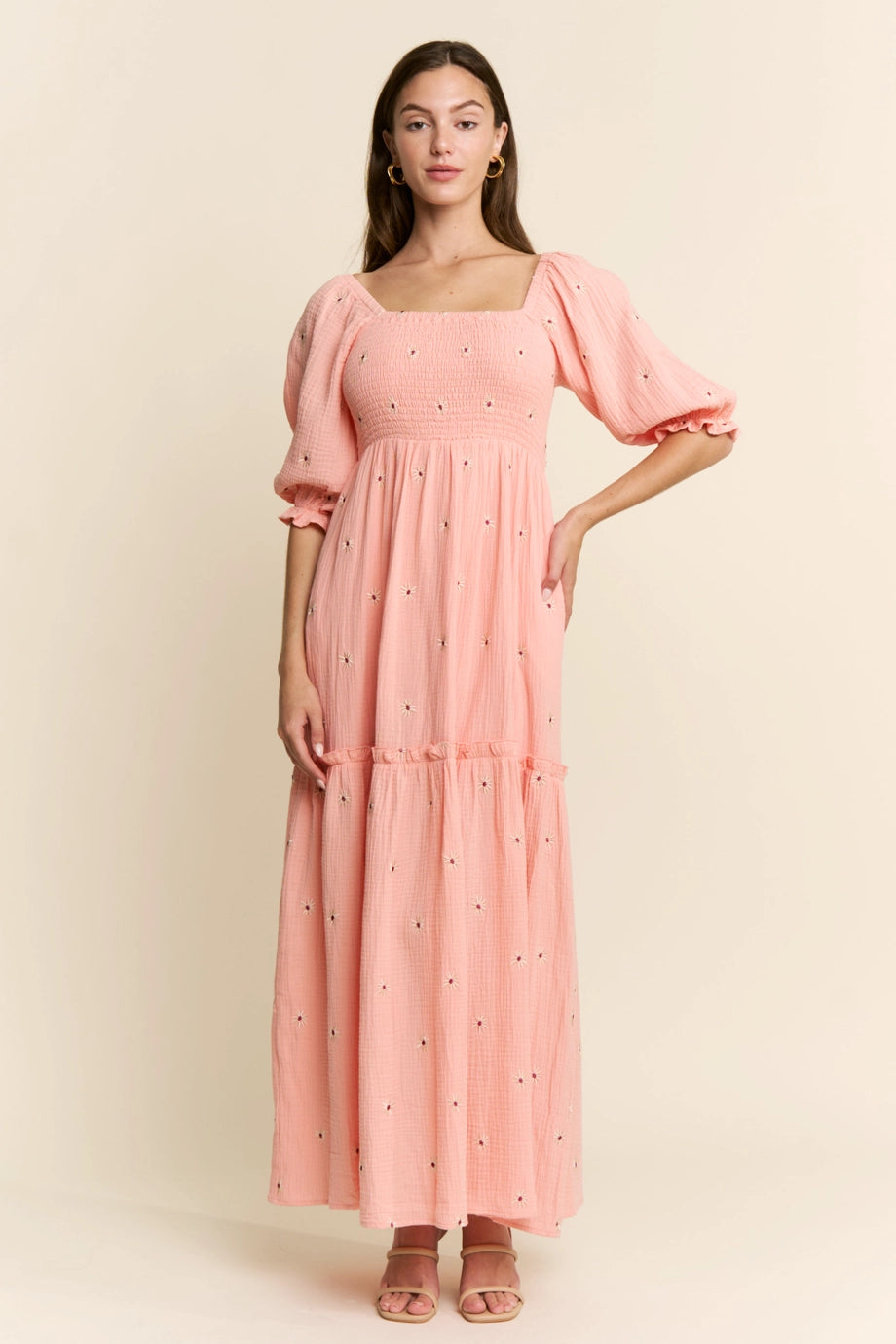 Rosy Bloom Maxi