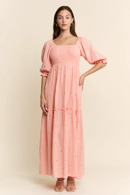 Rosy Bloom Maxi