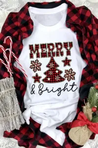 MERRY and Bright Christmas T Shirt