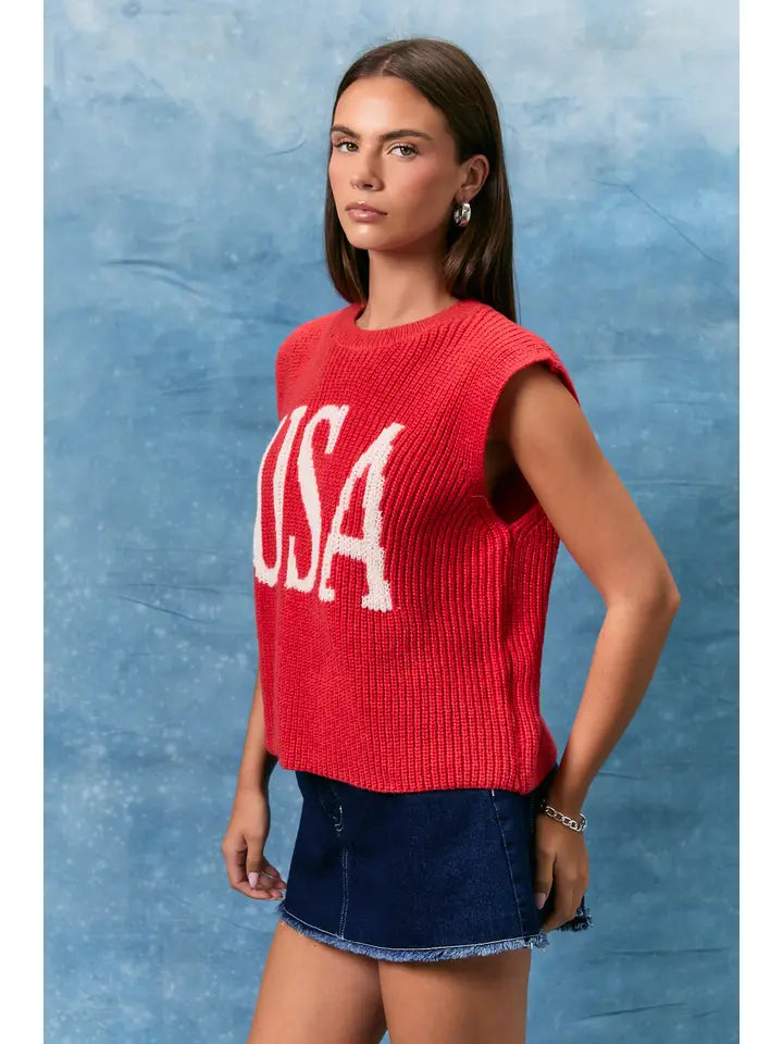 USA Sweater Top
