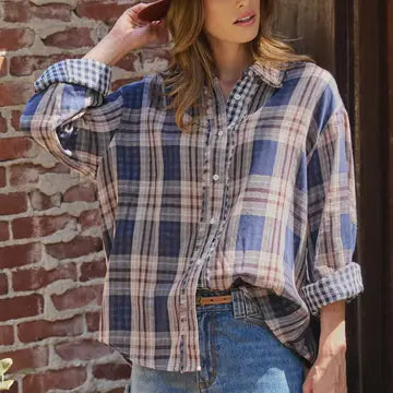 Plaid Button Down Shirt