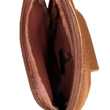 Unisex Leather Crossbody Bag