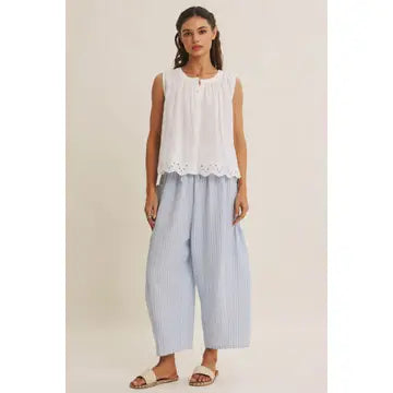 Hem Gathered Button-Down Shirt