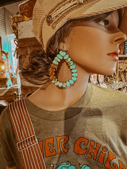 Turquoise Ravena Earrings