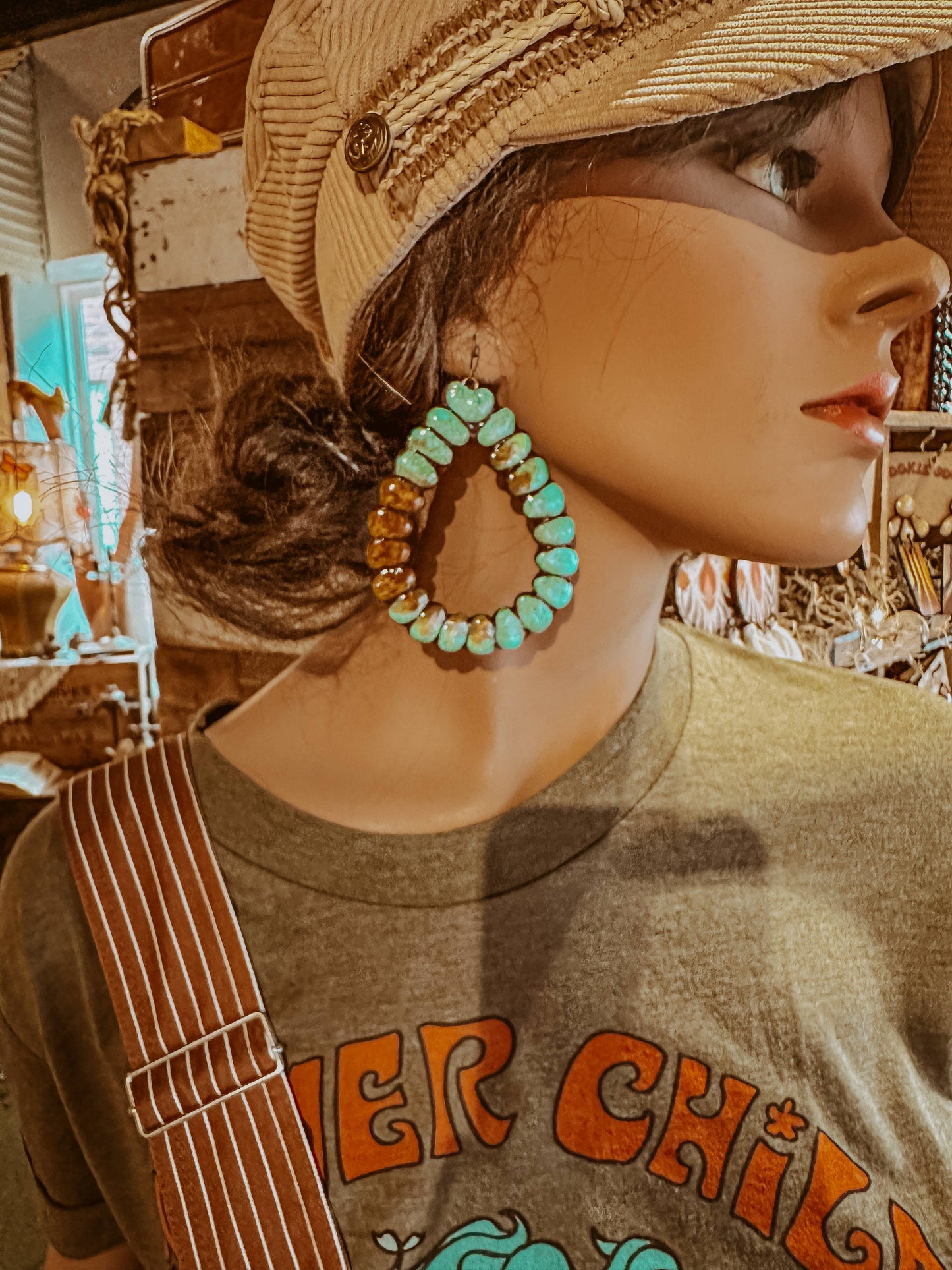 Turquoise Ravena Earrings