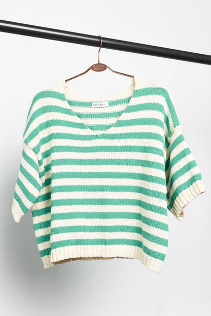 Meadow Breeze V-Neck Tee