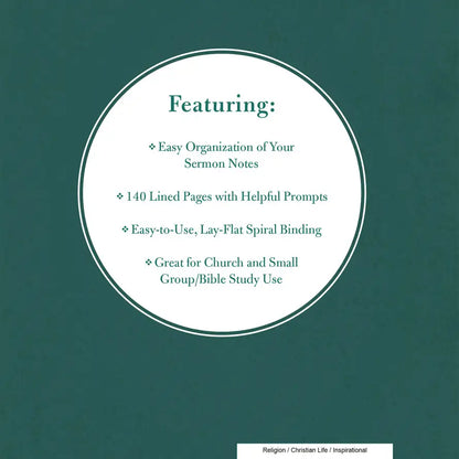 Sermon Notes notebook