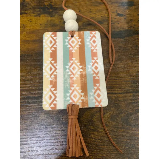 Boho Aztec Car Freshener