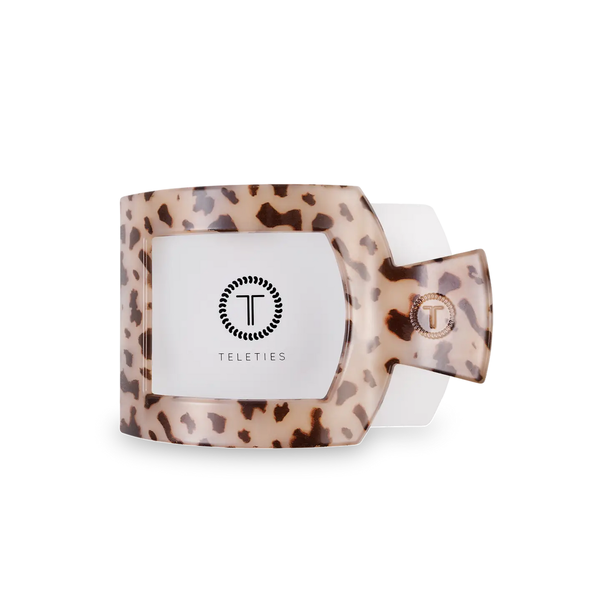 Blonde Tortoise | Medium | Flat Square Hair Clip
