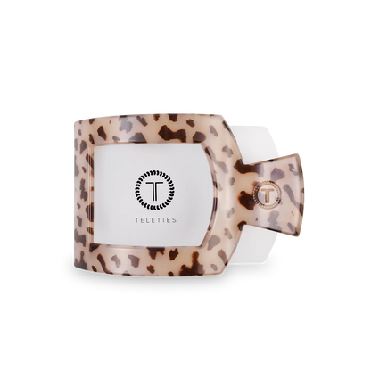 Blonde Tortoise | Medium | Flat Square Hair Clip