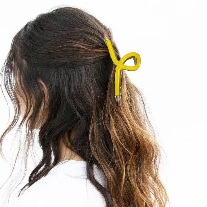 Pencil Hair Claw Clip