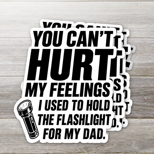 Held the Flashlight for My Dad