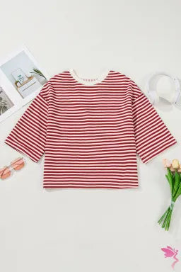 Shoulder wide Loose Tee