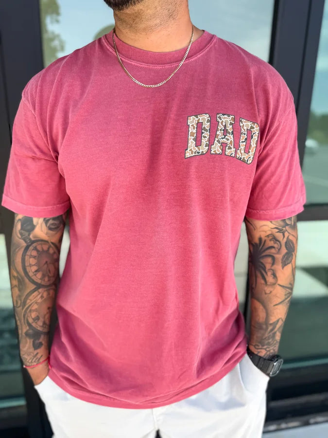 "birdie" Dad Duck Camo Tee