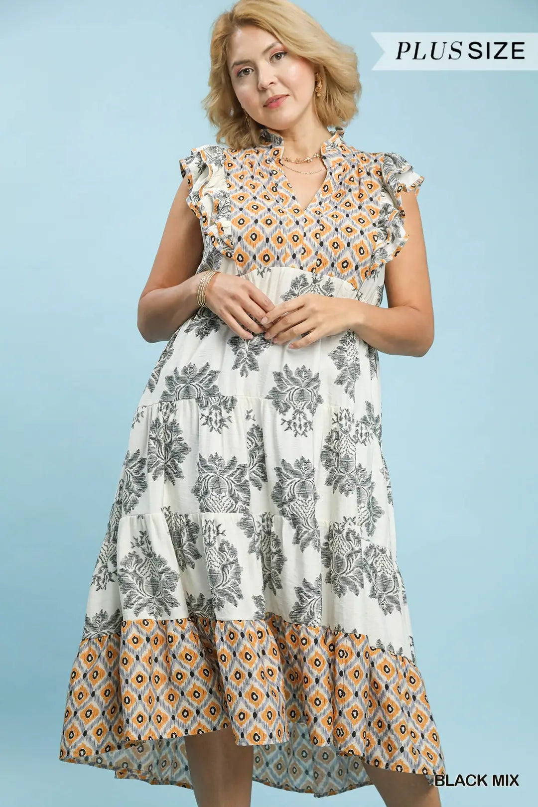 Garden Geometry Dress