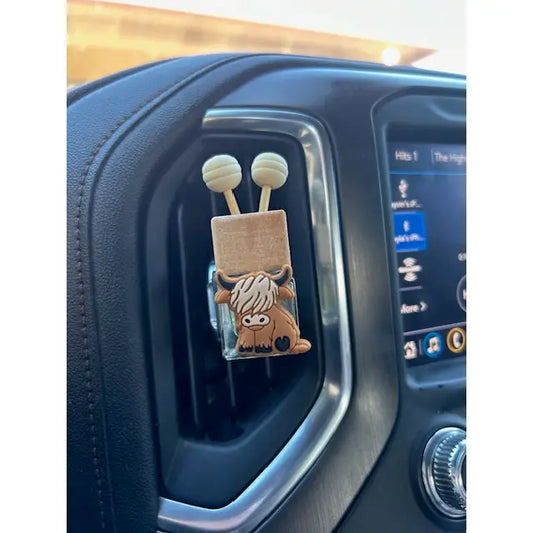 Highland Cow Vent Clip NC