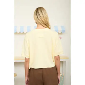 The Linden Button-Front Knit