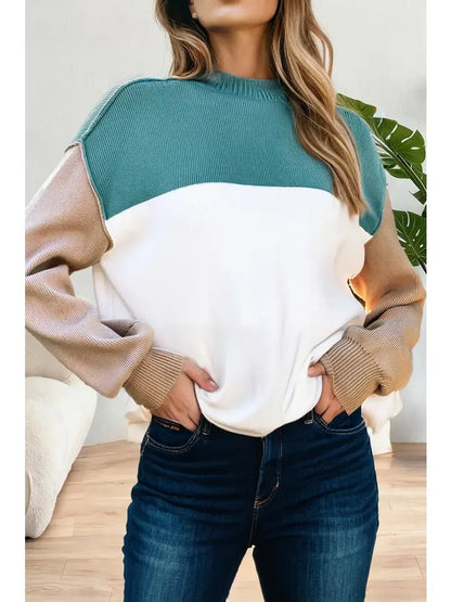 Color Block Sweater