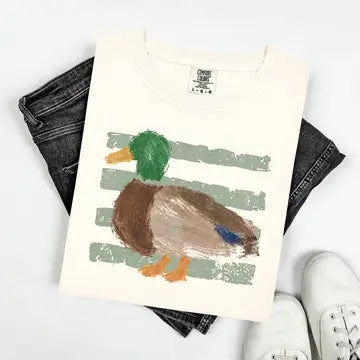 Retro Mallard Duck Tee
