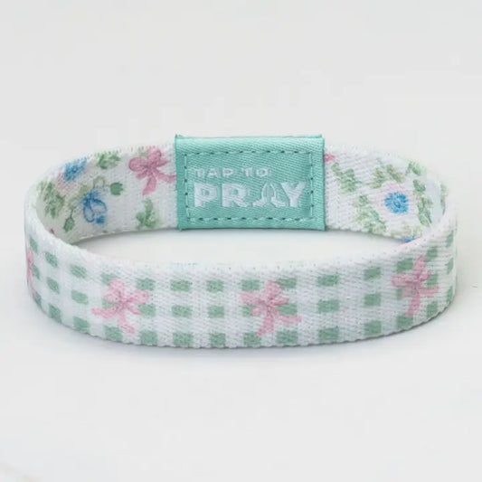 Tap To Pray® Wristband – Flower Basket