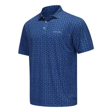 Honey Hole Performance Polo Blue