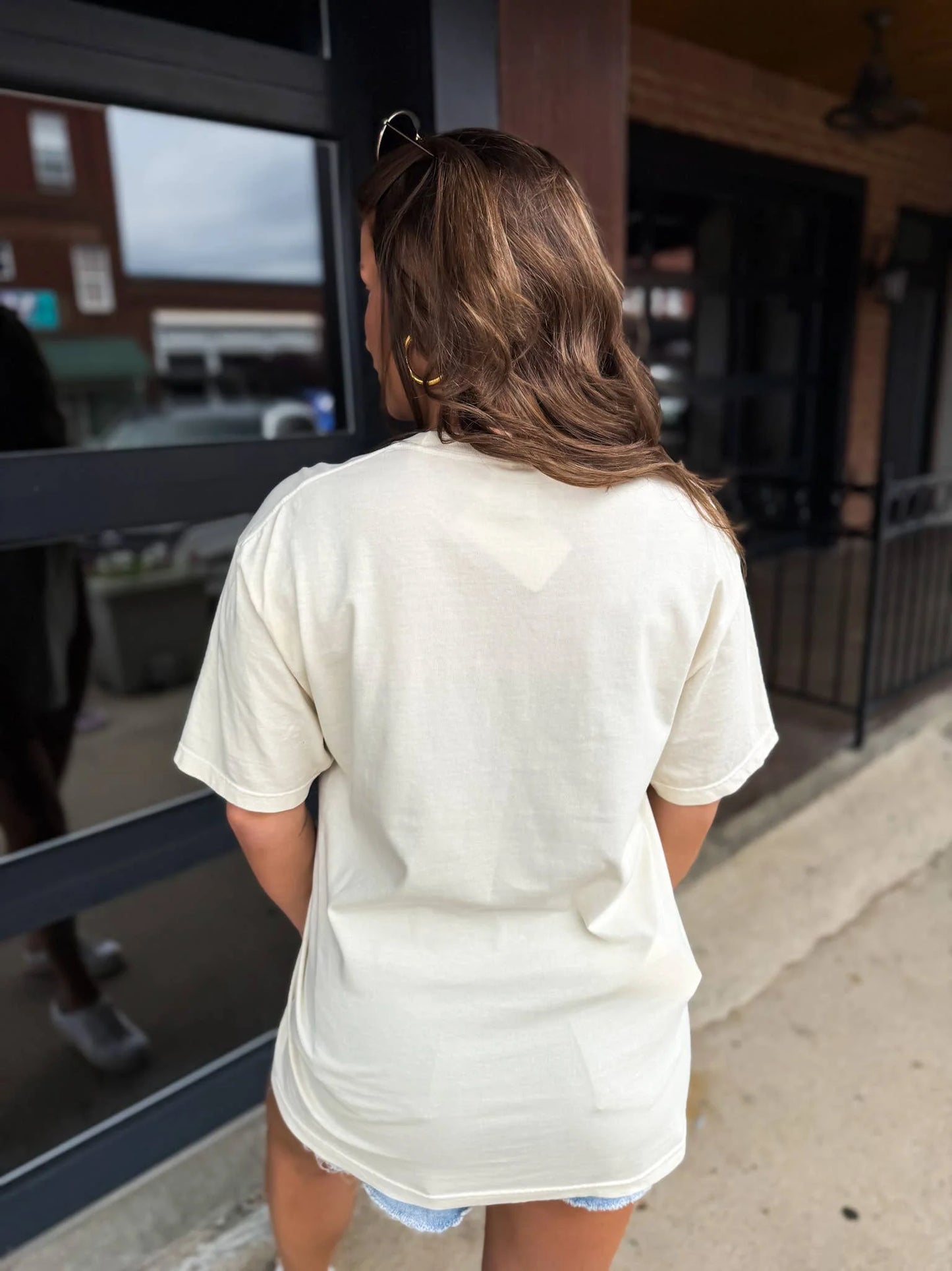 "birdie" Mama Camo Bow Tee