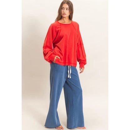 Kennedi Raglan Sleeve Top