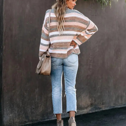 Rosey Mock Neck Sweater