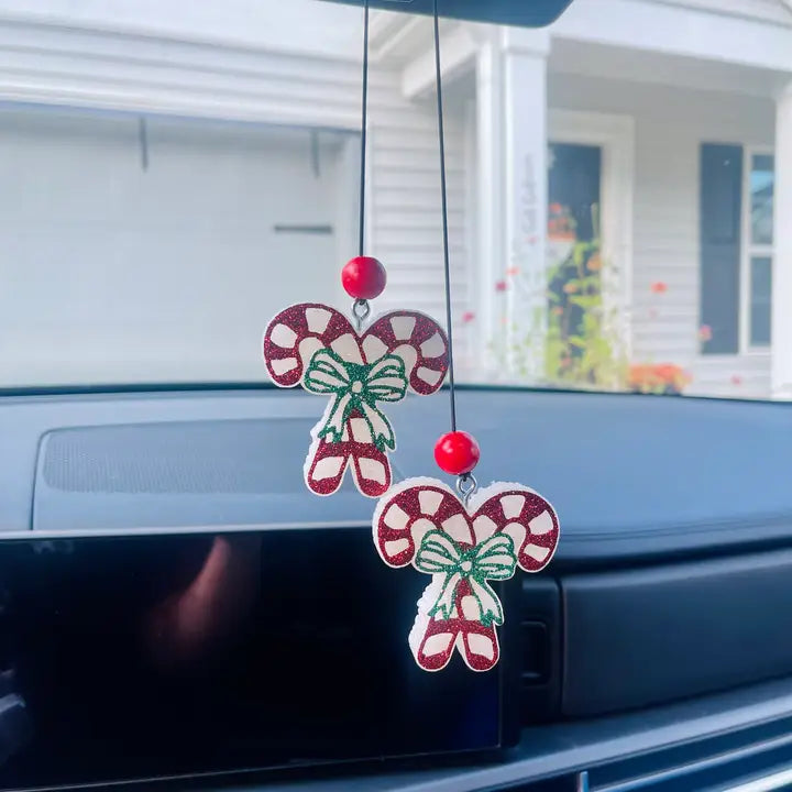 Candy Cane Car Freshie