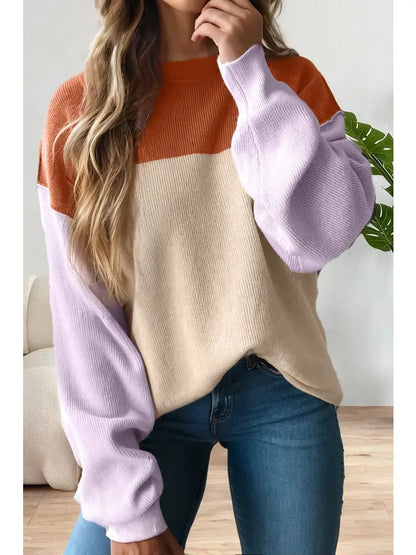 Color Block Sweater