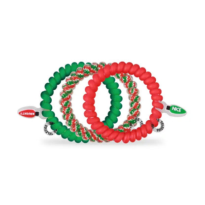 Naughty or Nice Hair Ties