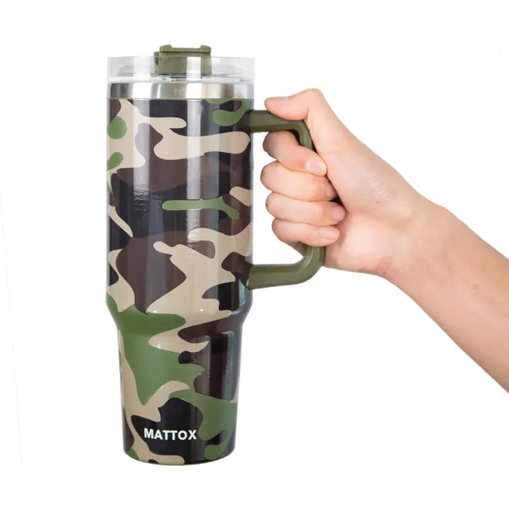 Camo 40oz cup