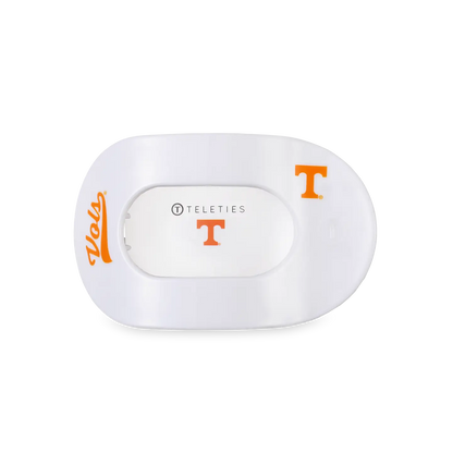 Go Vols! Medium Flat Round Hair Clip