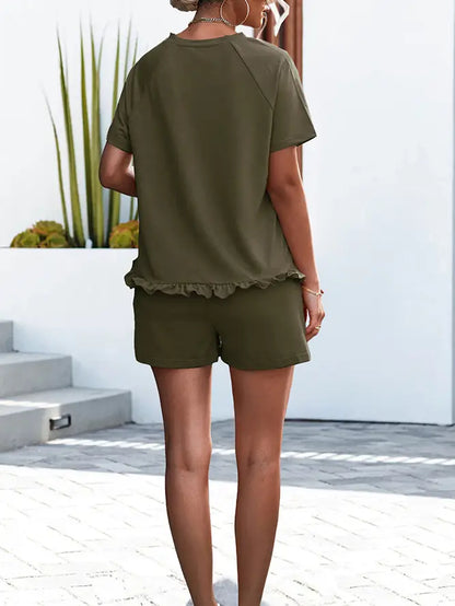 Frilly Hem Set