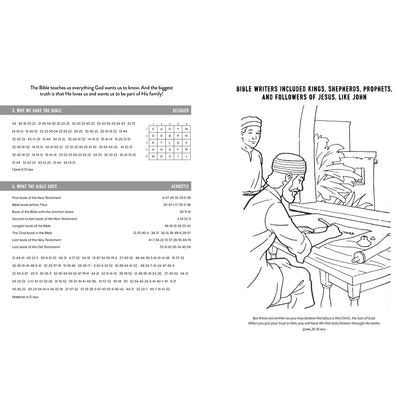 Know Your Bible Activity Book For Kids