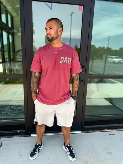 "birdie" Dad Duck Camo Tee