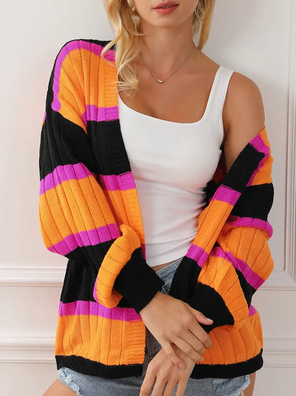 Striped Cardigan