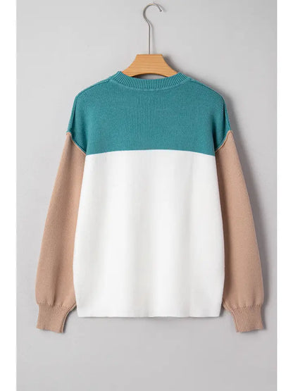 Color Block Sweater