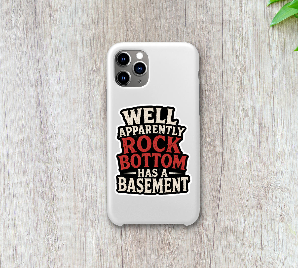 Rock Bottom Has a Basement