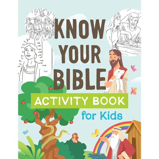 Know Your Bible Activity Book For Kids