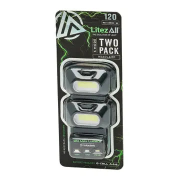 LitezAll 120lumen headlamp