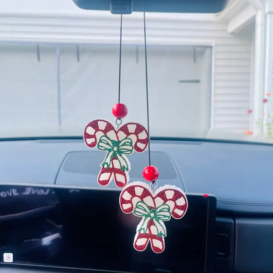 Candy Cane Car Freshie