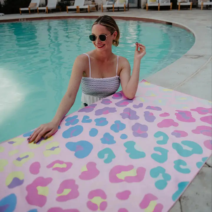 Leopard Quick Dry Towel