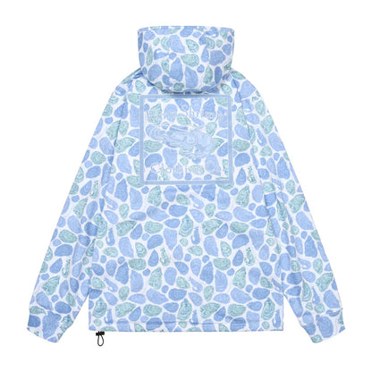 Blue Oyster T-Shirt Hoodie