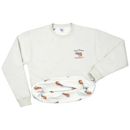 Crew Neck Lines Sweater