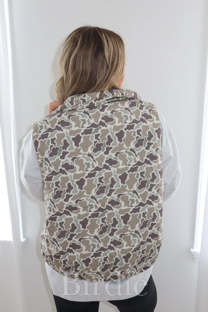 Quack Couture-Duck Camo Puffer Vest